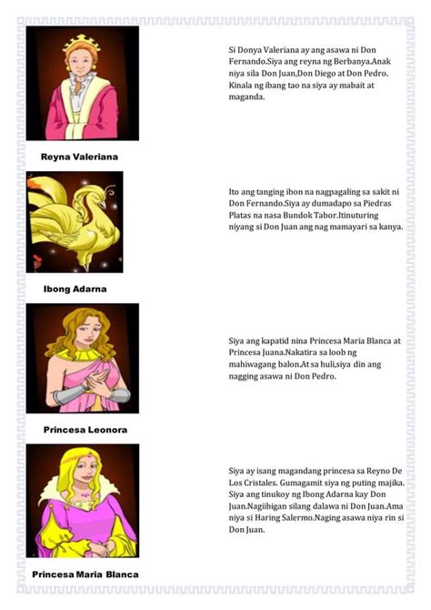 pagsusulit tungkol sa mga tauhan ng ibong adarna|Tauhan ng Ibong Adarna .